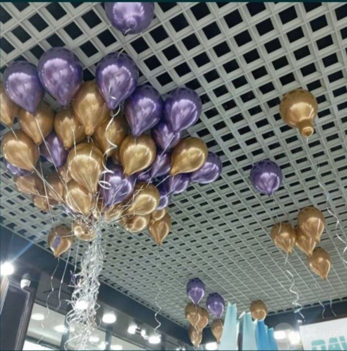 Надуваем шары гелием газ