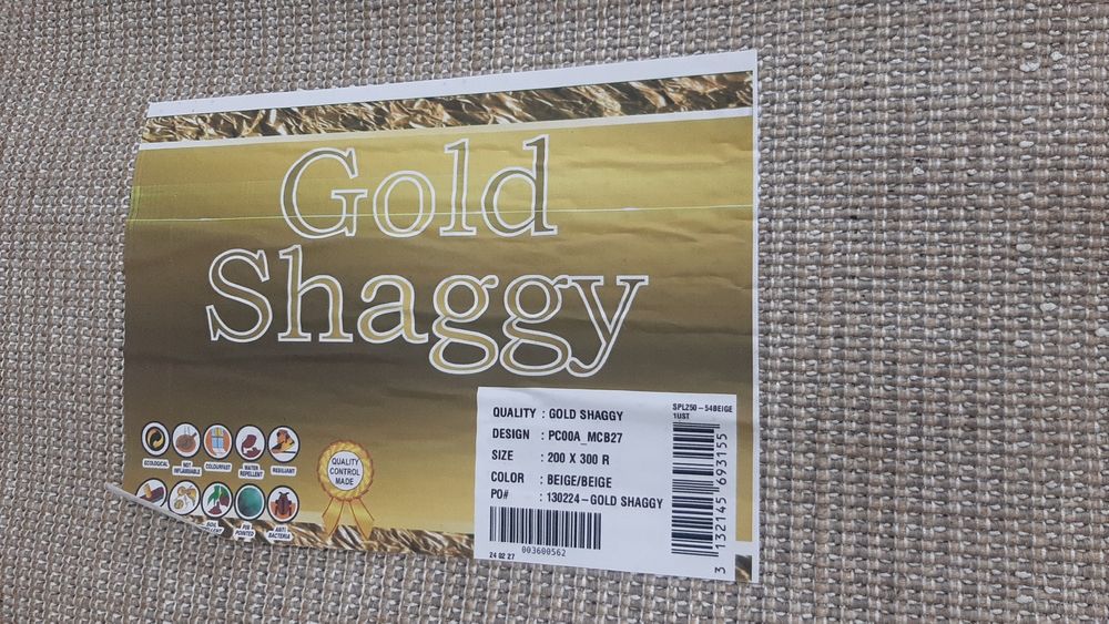 Новый кашемировый ковёр 2×3