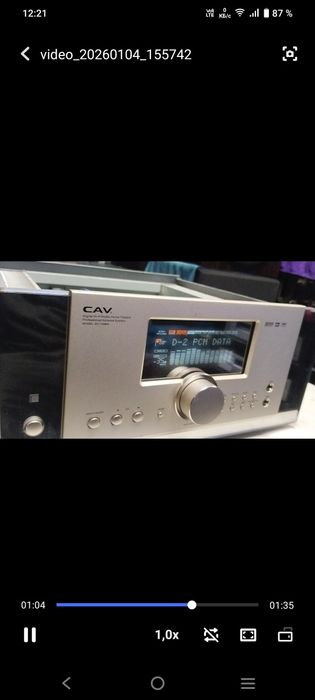 CAV-AV-1086N цифровой усилитель