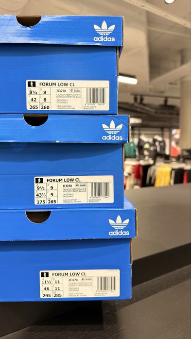 Adidas Forum Low Cl originali la cutie ( marimi 42 la 46 )