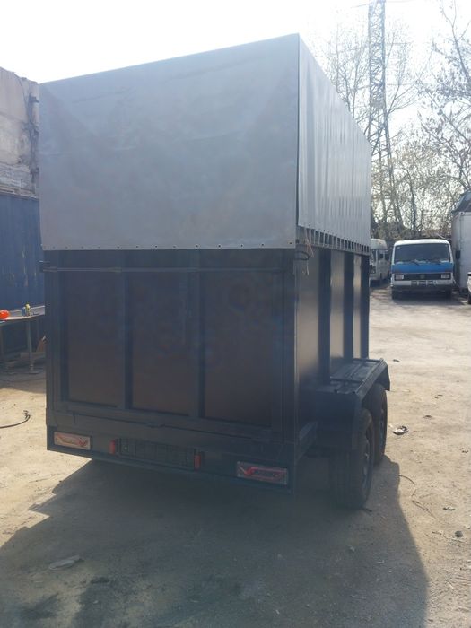 Коневозка двухосный