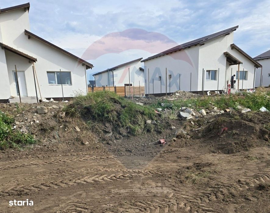 Teren Sanpetru, str Armoniei, 539mp, cu proiect casa si avize in lucru
