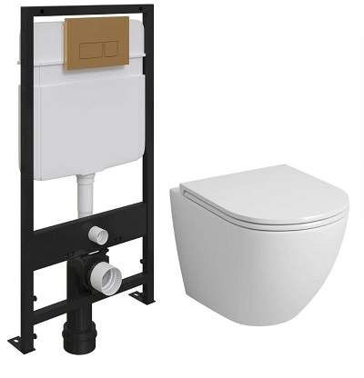 Инсталяция унитаз раковина ванна зеркало