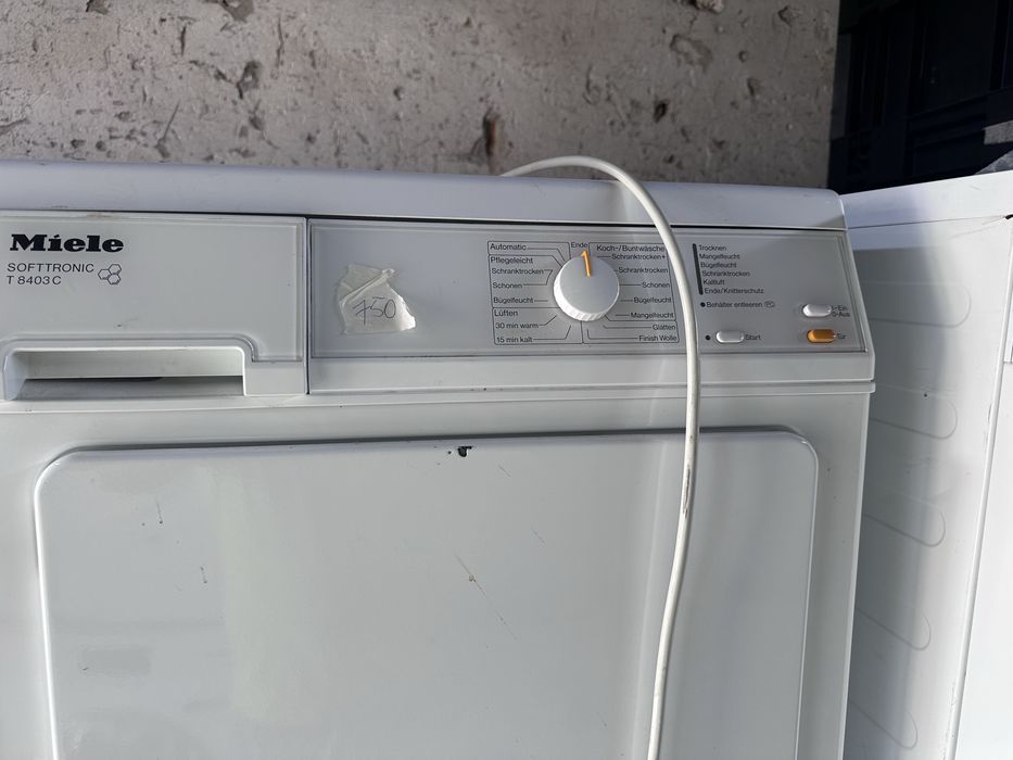 Uscator de rufe miele