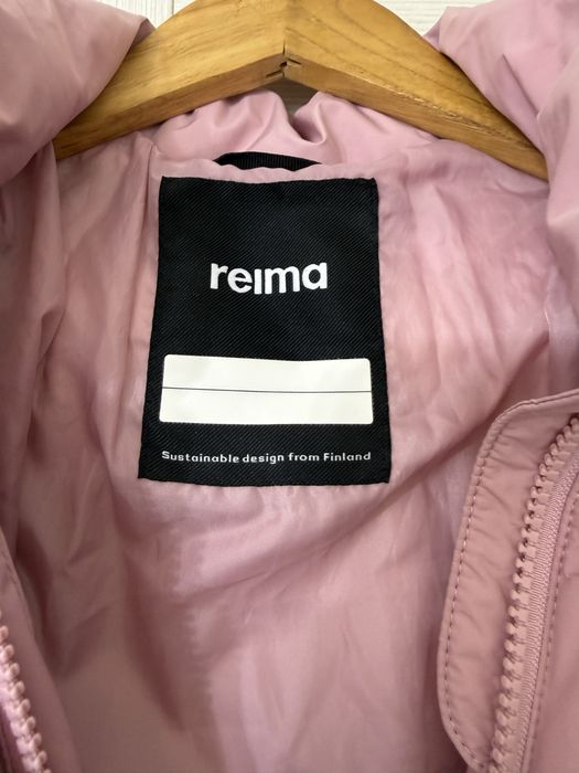Reima пуховик для девочки