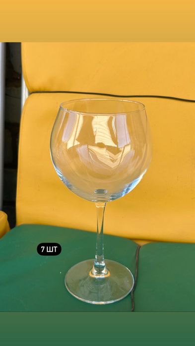 Стаканы, фужеры.