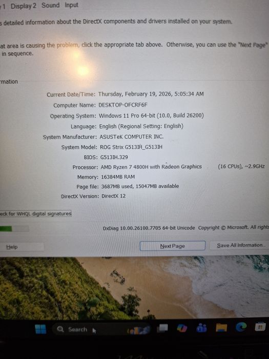 Laptop Asus Rog Strix G513