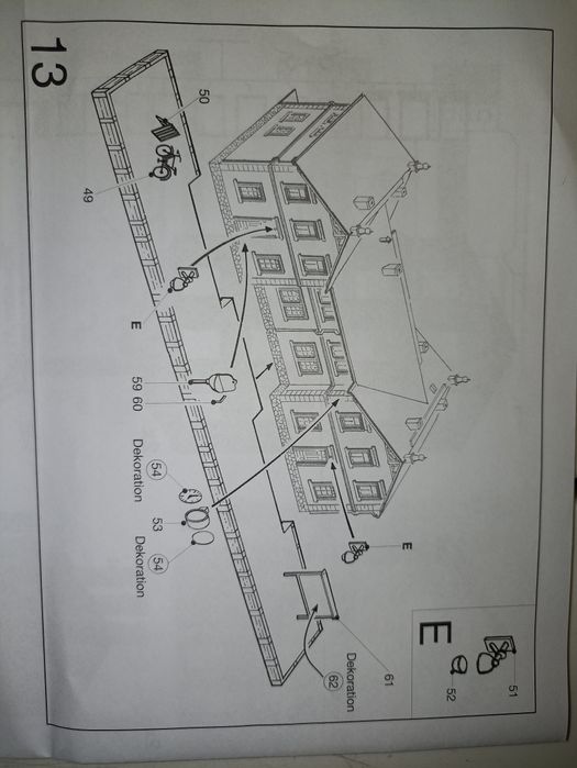 Auhagen 11413 diorama clădire gară 1:87