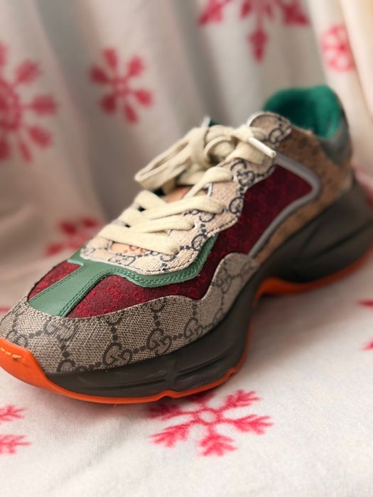 Adidasi Gucci Rhyton Premium Sneakers