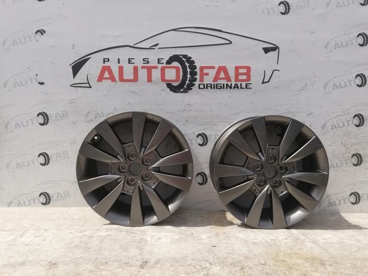2 Jante Hyundai Elantra 18” 7.5J ET53 52910G3400 an 2018-2019 Includ capacele