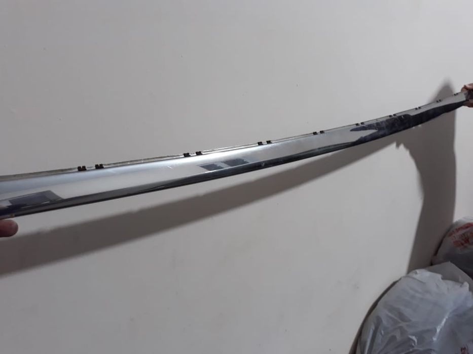 Накладка хром на задний бампер