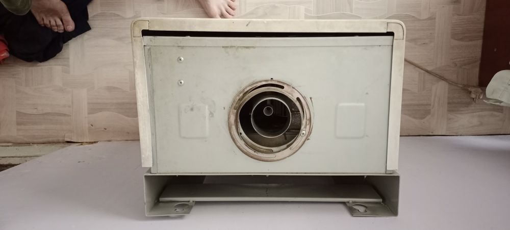 Двухконтурная печь на газе