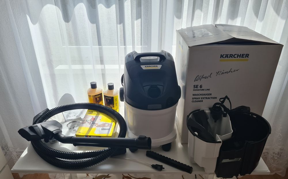 Aspirator cu spalare KARCHER SE6 Signature Line 4l 1000W