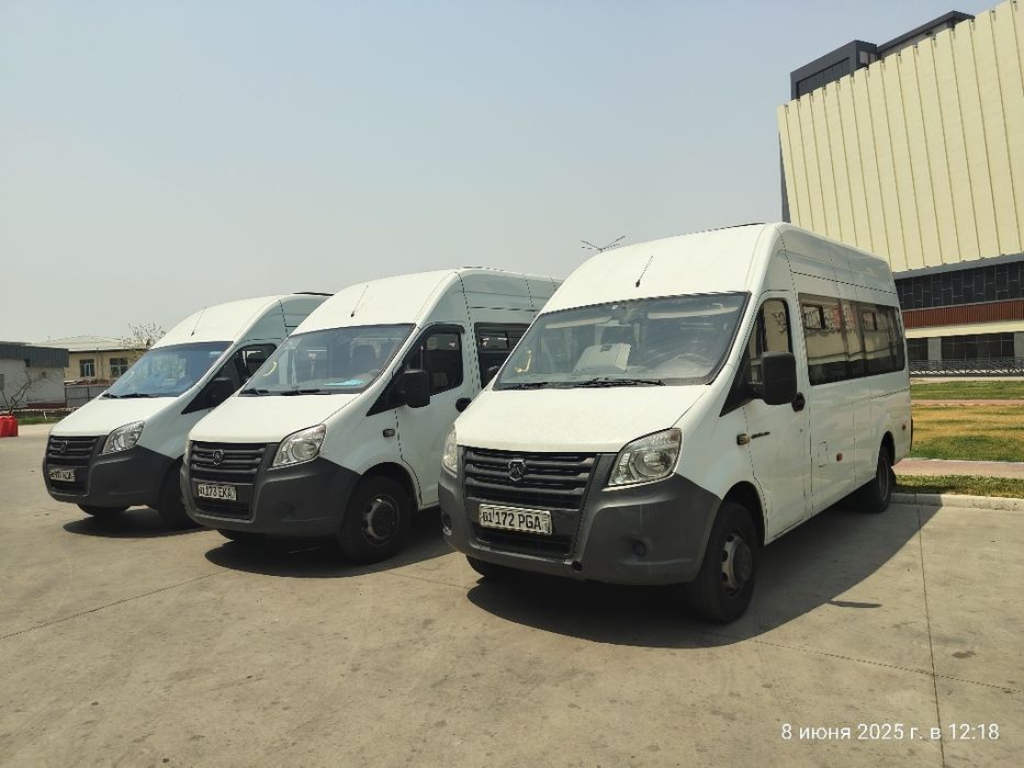 Mikroavtobus xizmati Gazel Next xizmati