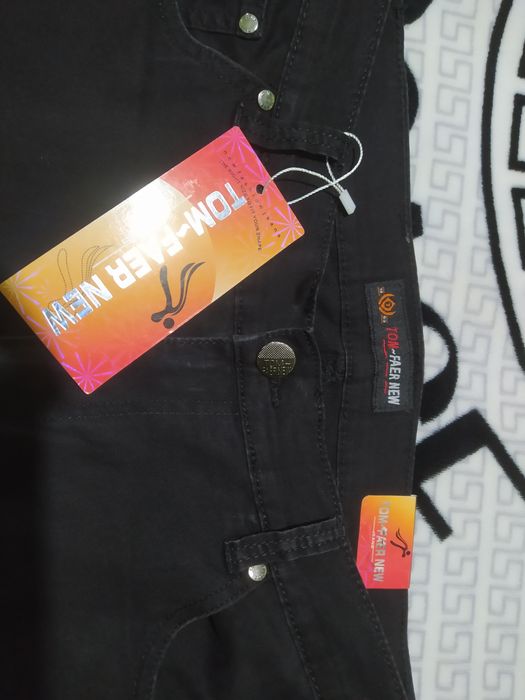 Джинсы черные р50