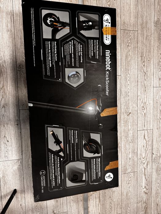 Електрическата тротинетката Ninebot F2 Pr