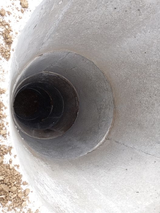 Tuburi beton inele fantana oale olane role miniexcavator