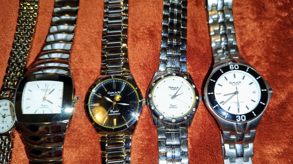 Set pachet Ceasuri barbati, dama unisex Qmax quartz