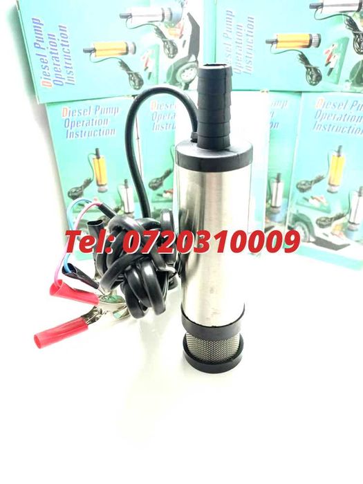 Pompa Furtun Lichid Submersibila 19mm, 12V, 8500/min