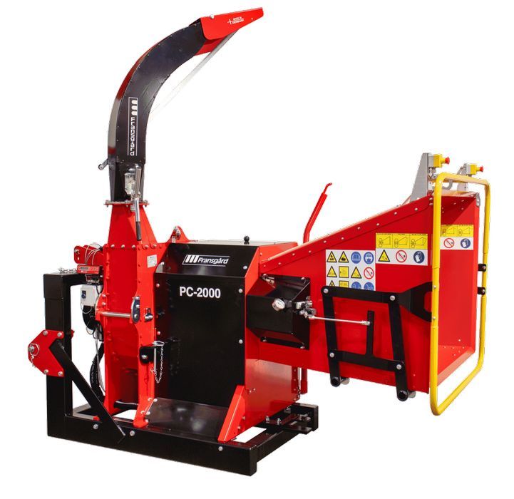 tocator lemn la tractor pc 2000