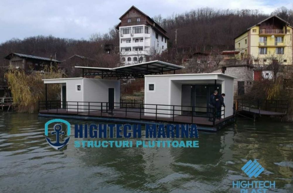 Structuri plutitoare/ pontoane/ case plutitoare