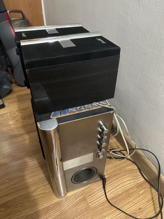 Колонки с сабвуфером от пк