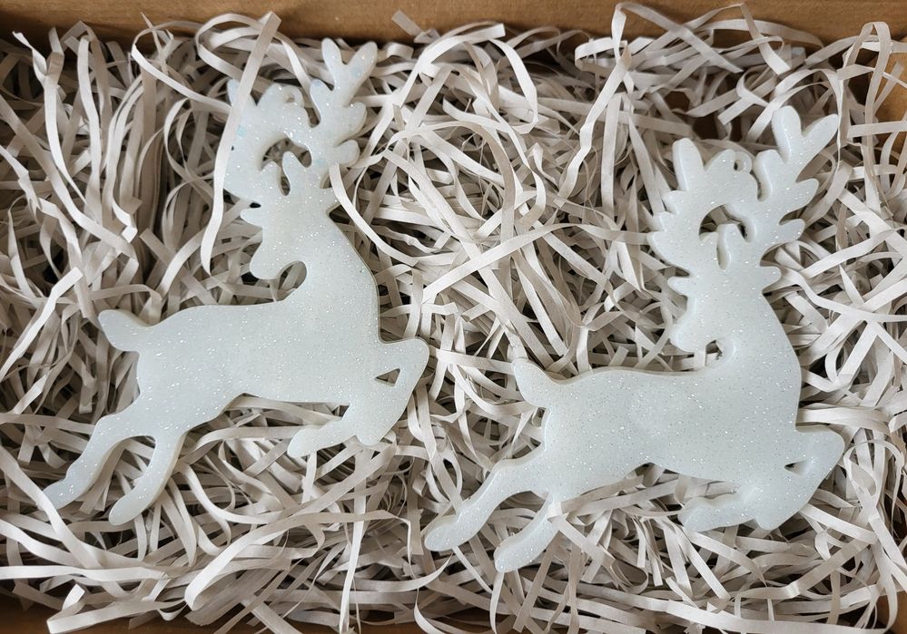 ПРОМОЦИЯ Коледни ръчно направени украшения от епоксидна смола