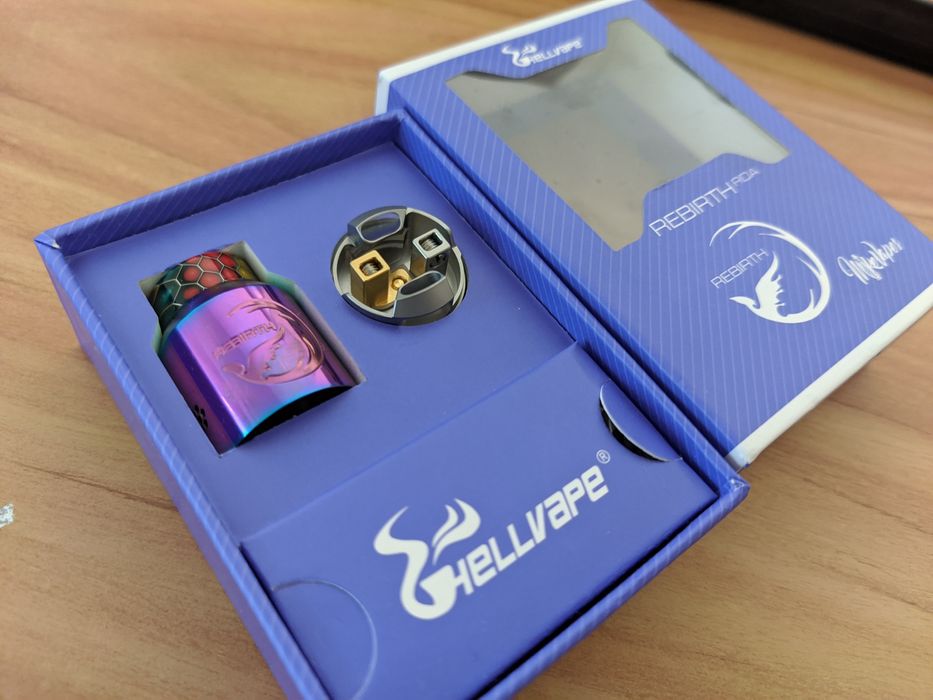 Atomizor Hellvape Rebirth RDA, Rainbow