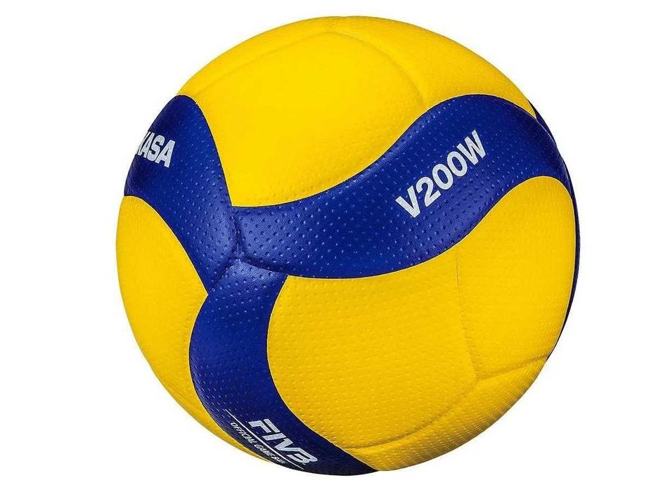 Мяч волейбольный Mikasa V200W, желтый цвет, 5 размер