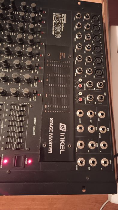 Mixer Audio Inkel Stage Master MX-1010 - 10 Canale - Rack 19" - Vintag