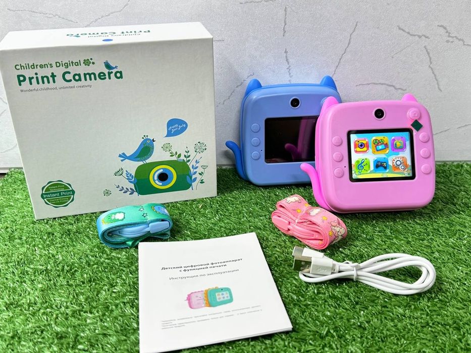 Игрушка, детский фотоаппарат, купить принтер, мини принтер