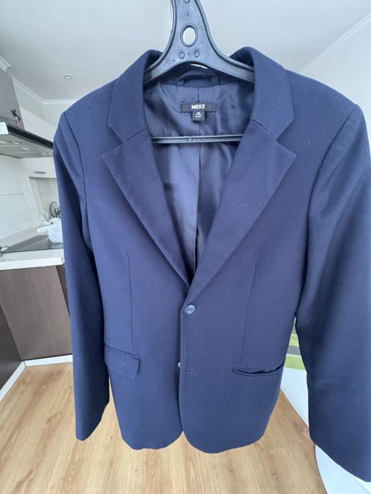 пиджак детский 11-12 лет синий