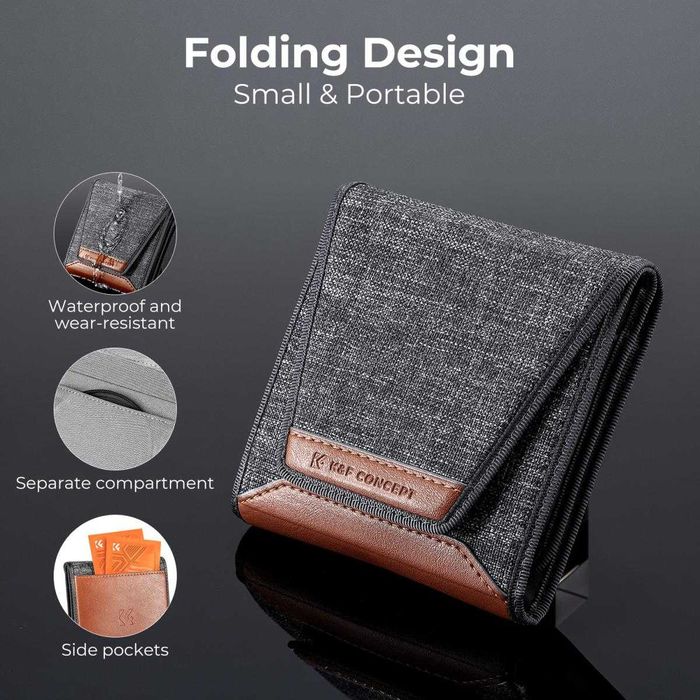 K&F Concept Комплект от 3 филтъра ND8 ND64 ND1000