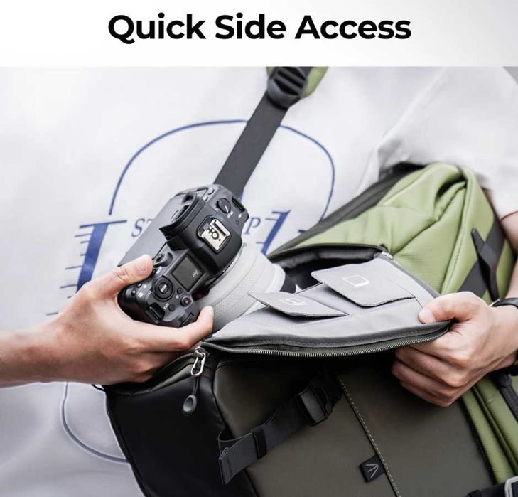 Голяма 20L професионална раница K&F Concept  за фотографско оборудване