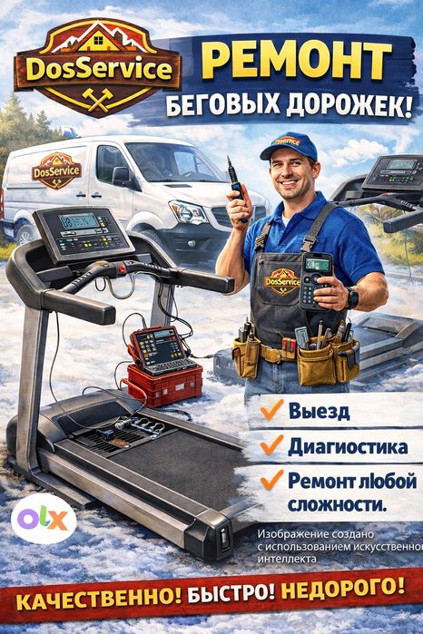 Ремонт беговых дорожек