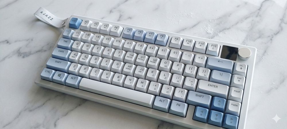 Механическая блютуз клавиатура AJAZZ 75% | Hot-Swap | RGB | новая