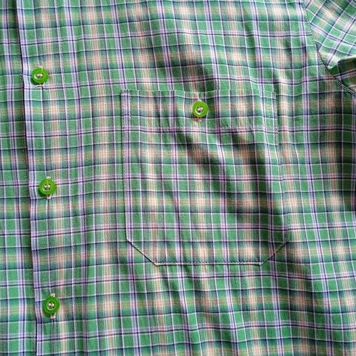 КАТО НОВА M/40 ЕФЕКТНА БЪЛГАРСКА спортно-елегантна риза BG plaid shirt