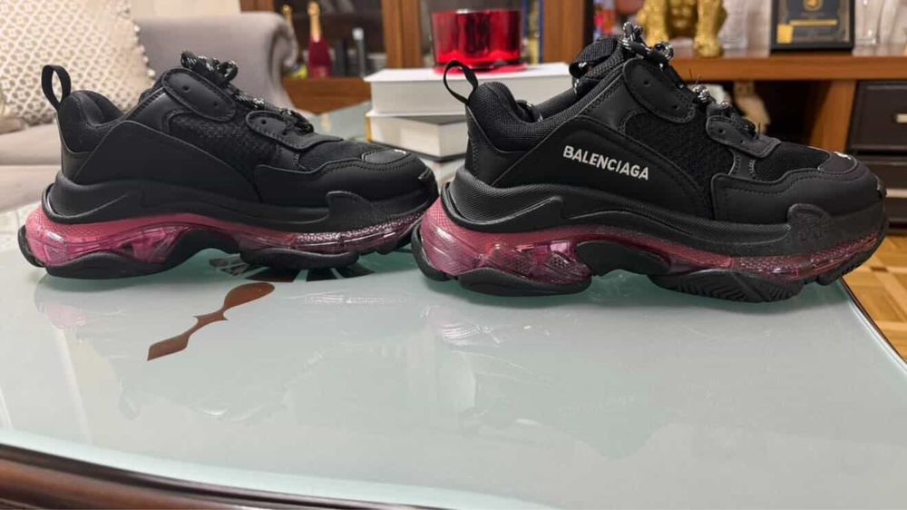 Balenciaga Triple S Black & Pink