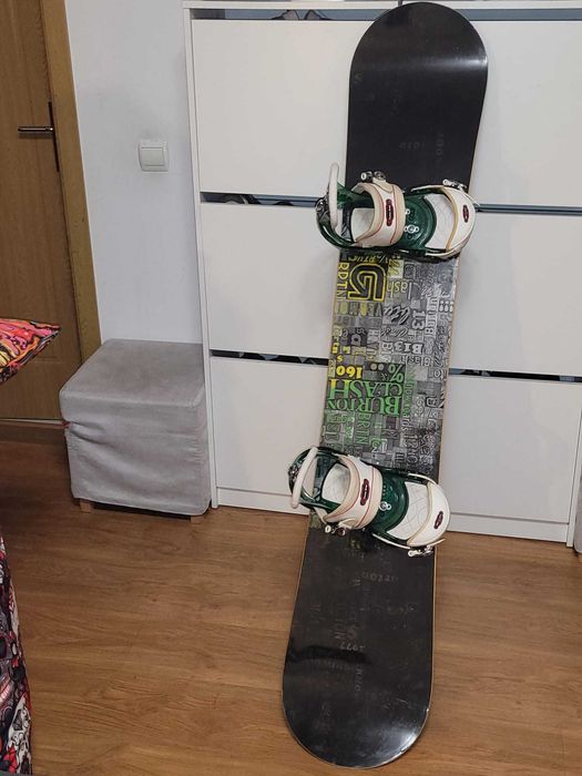 Placa snowboard Burton - 160 cm, cu legaturi Burton