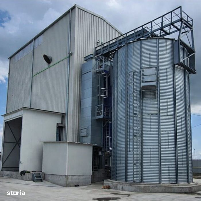 Imobil industrial 4.720 mp - 3 Hale + siloz - Teren 15.660 mp  Braila