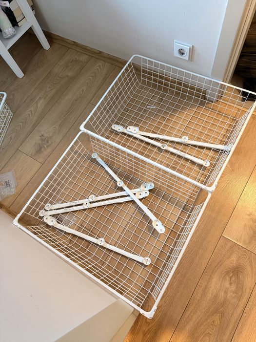 Икеа 4 броя кошници с релси  PAX komplement