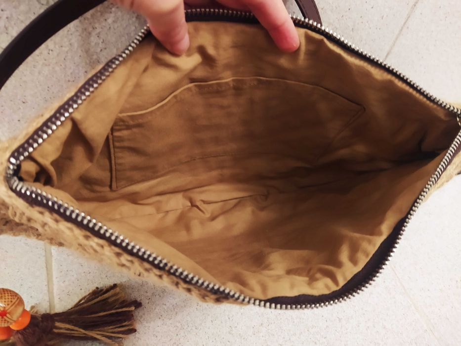 Плетени дамски чанти през рамо от юта