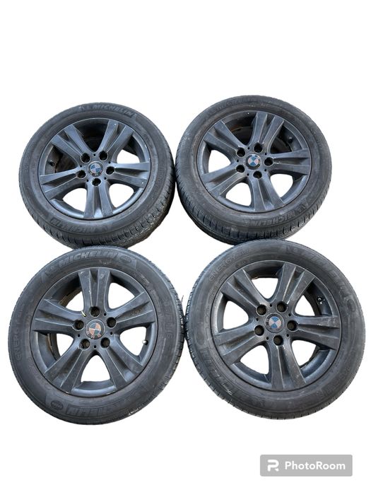 Jante aliaj Originale BMW R16 cu anvelope de vara Michelin 205 55 R16