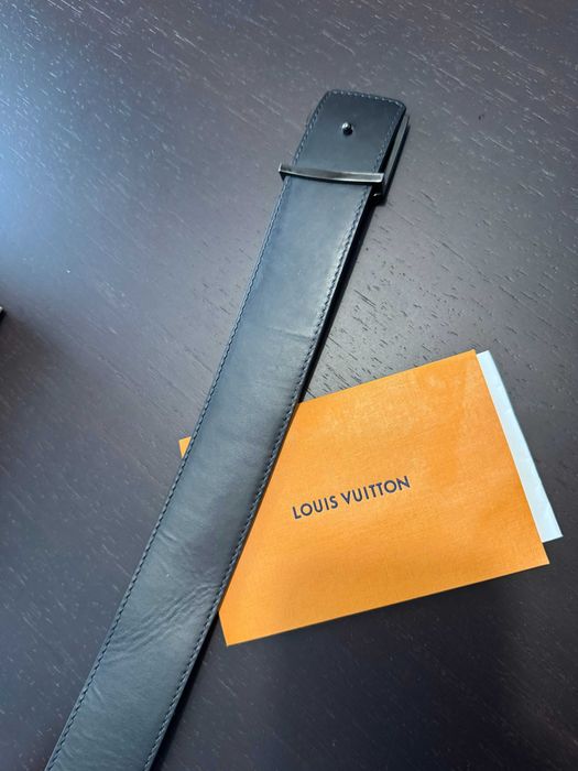 Curea Louis Vuitton – 40 mm, 90 cm – reversibilă, cataramă LV