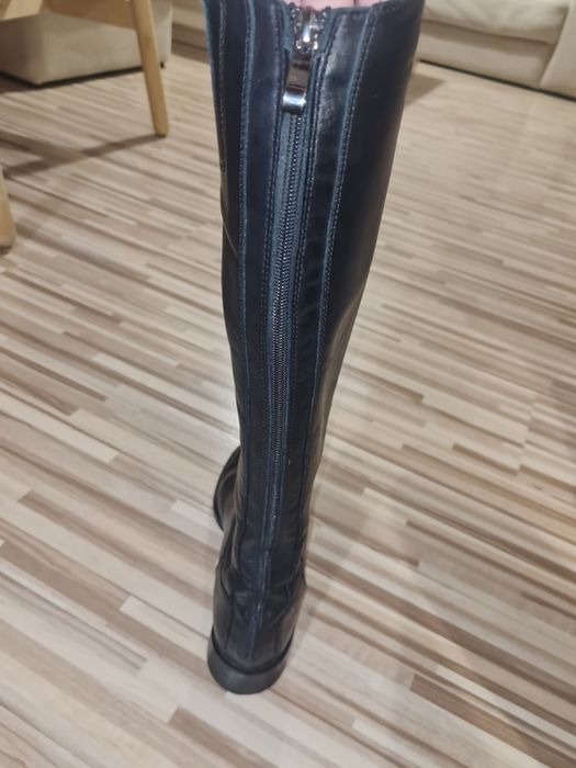 Високи Ботуши от естествена кожа