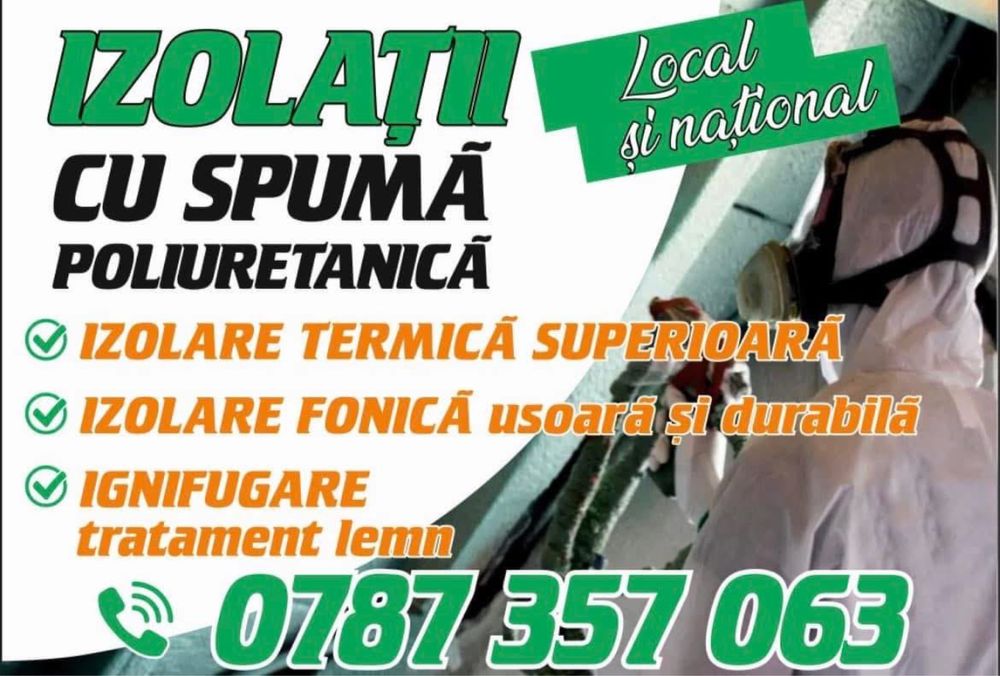 Izolatie Spuma Poliuretanica