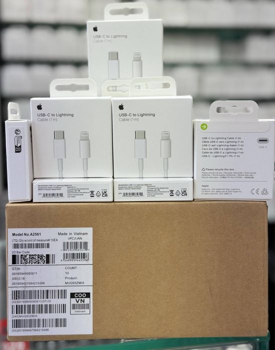 Komplekt iPhone Zaryadchik Original Зарядка для Айфон Галофка, Kabel
