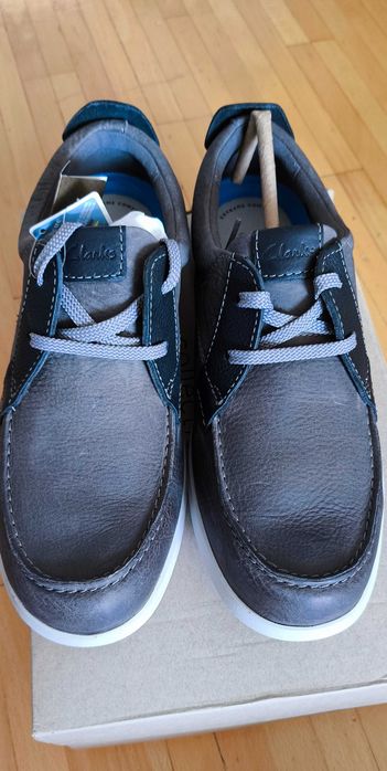 Mocasini Clarks Flexway Lace/ pantofi casual/ marime 41.5