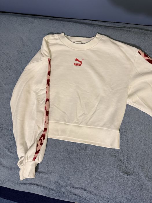 Дамска бяла блуза на PUMA