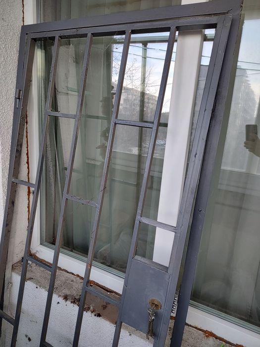 Метална решетка за врата